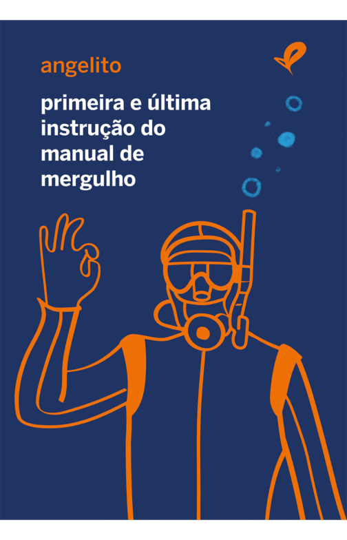 Primeira e última instrução do manual de mergulho